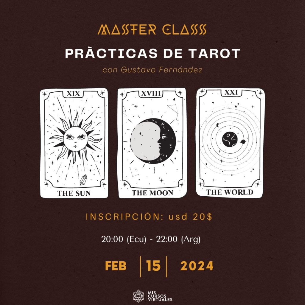 Prácticas de Tarot con Gustavo Fernández